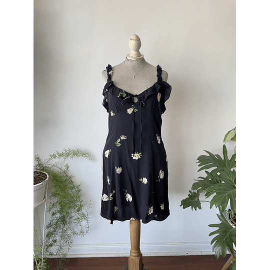 Vestido flores. Talla: 12 (L)