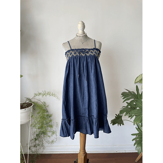 Vestido denim. Talla: M