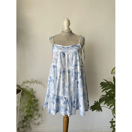 Solera floreada. Talla: L CHICO