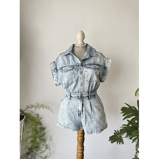 Enterito denim. Talla: XS