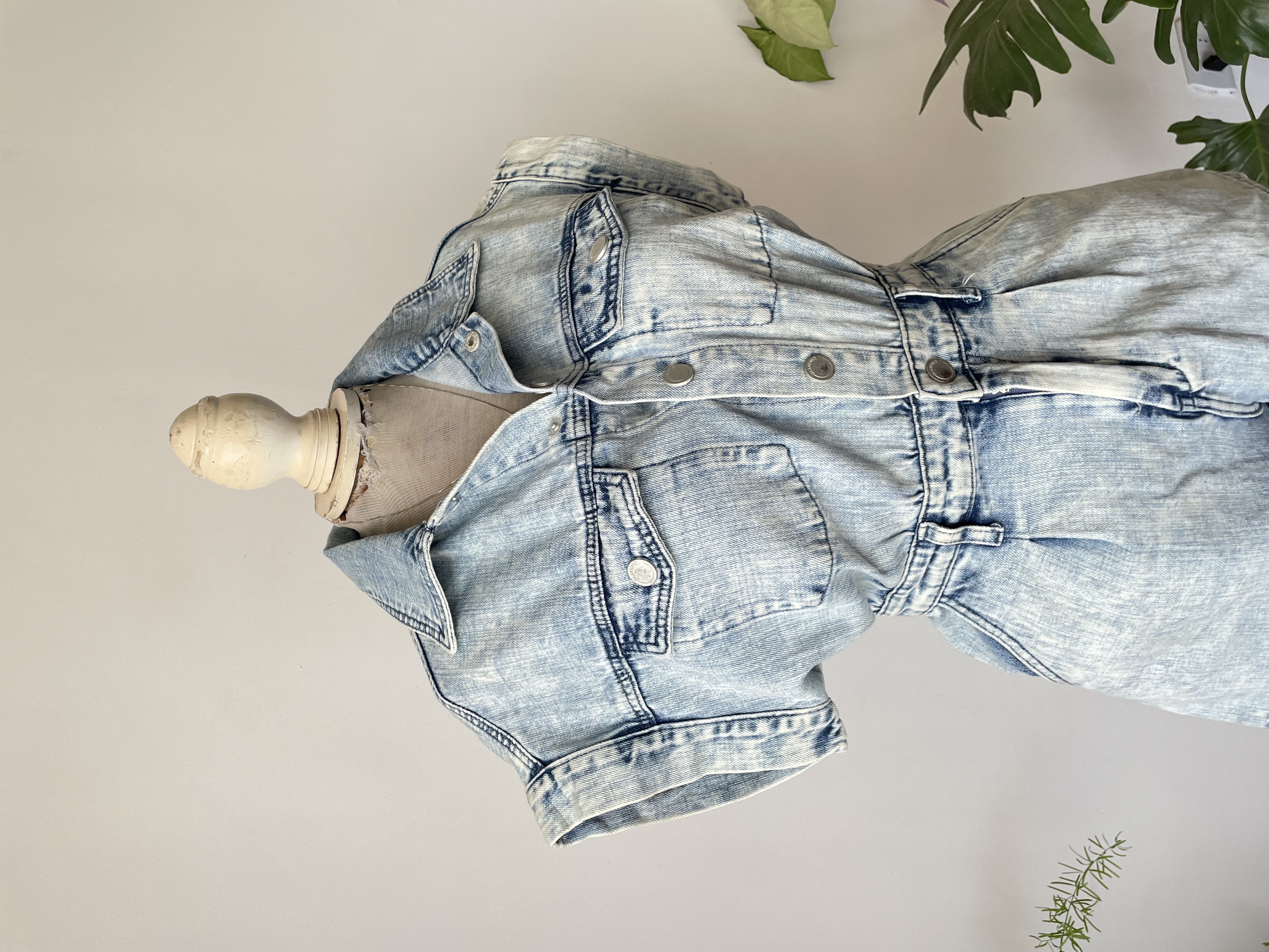 Enterito denim. Talla: XS 4