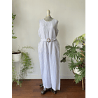 Enterito rayado lino. Talla: 10 (L 1