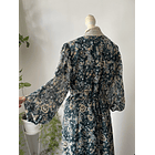 Vestido verde. Talla: 12 (L) 2