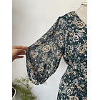 Vestido verde. Talla: 12 (L) 3