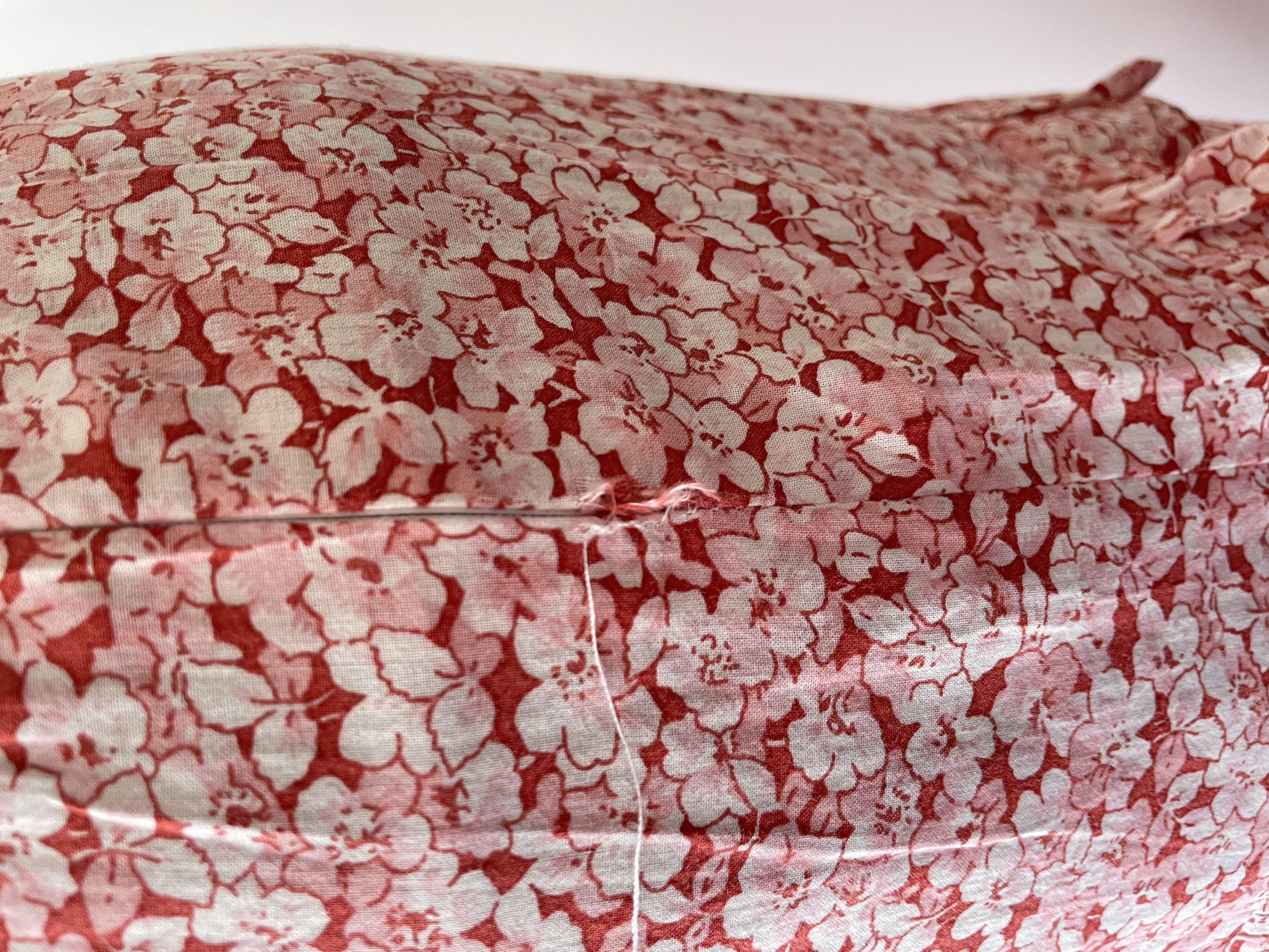 Vestido flores vuelitos. Talla: XS 6