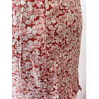 Vestido flores vuelitos. Talla: XS 6