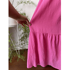 Strapless rosa. Talla: L 5