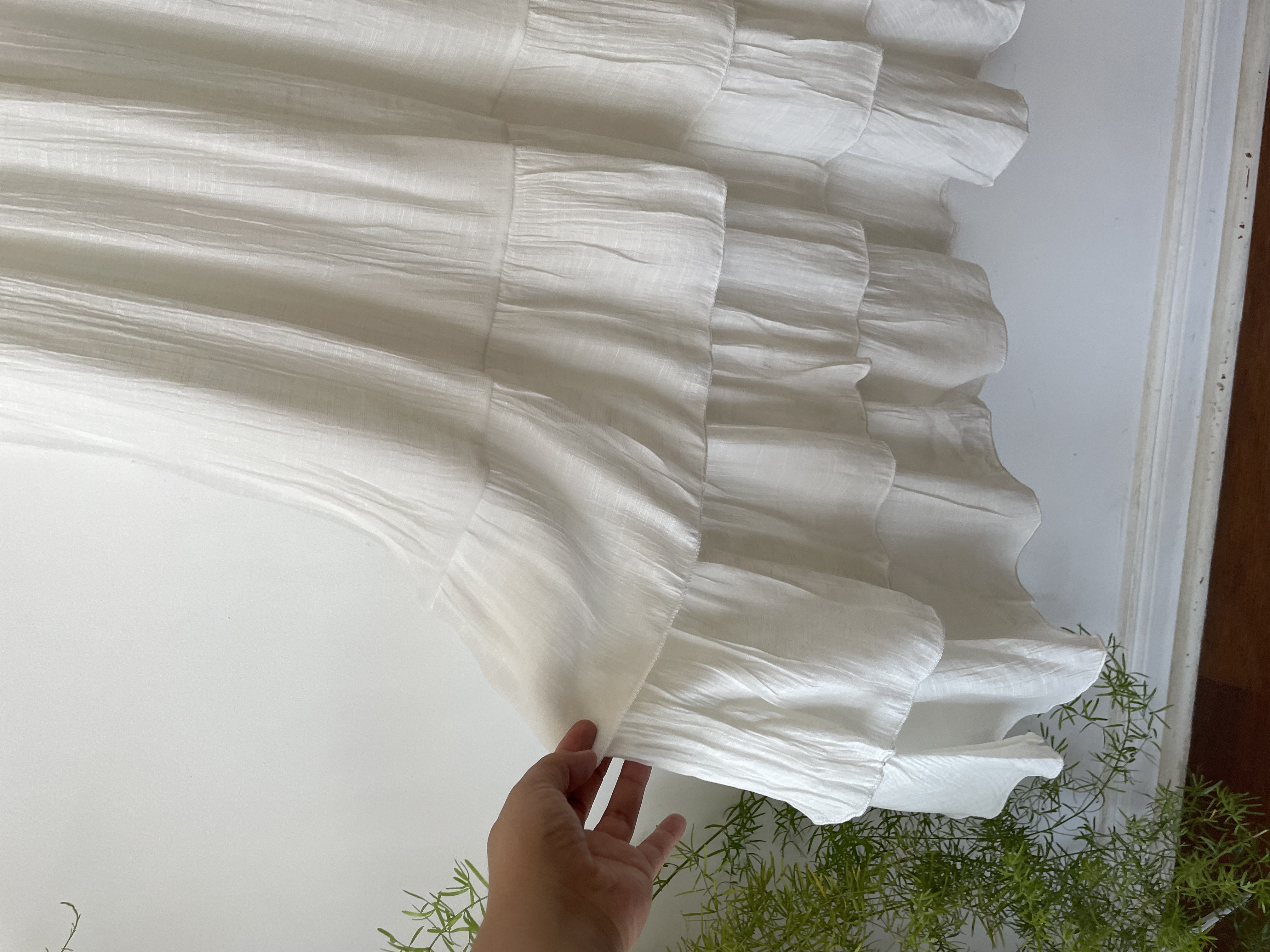 Vestido capas. Talla: S 3