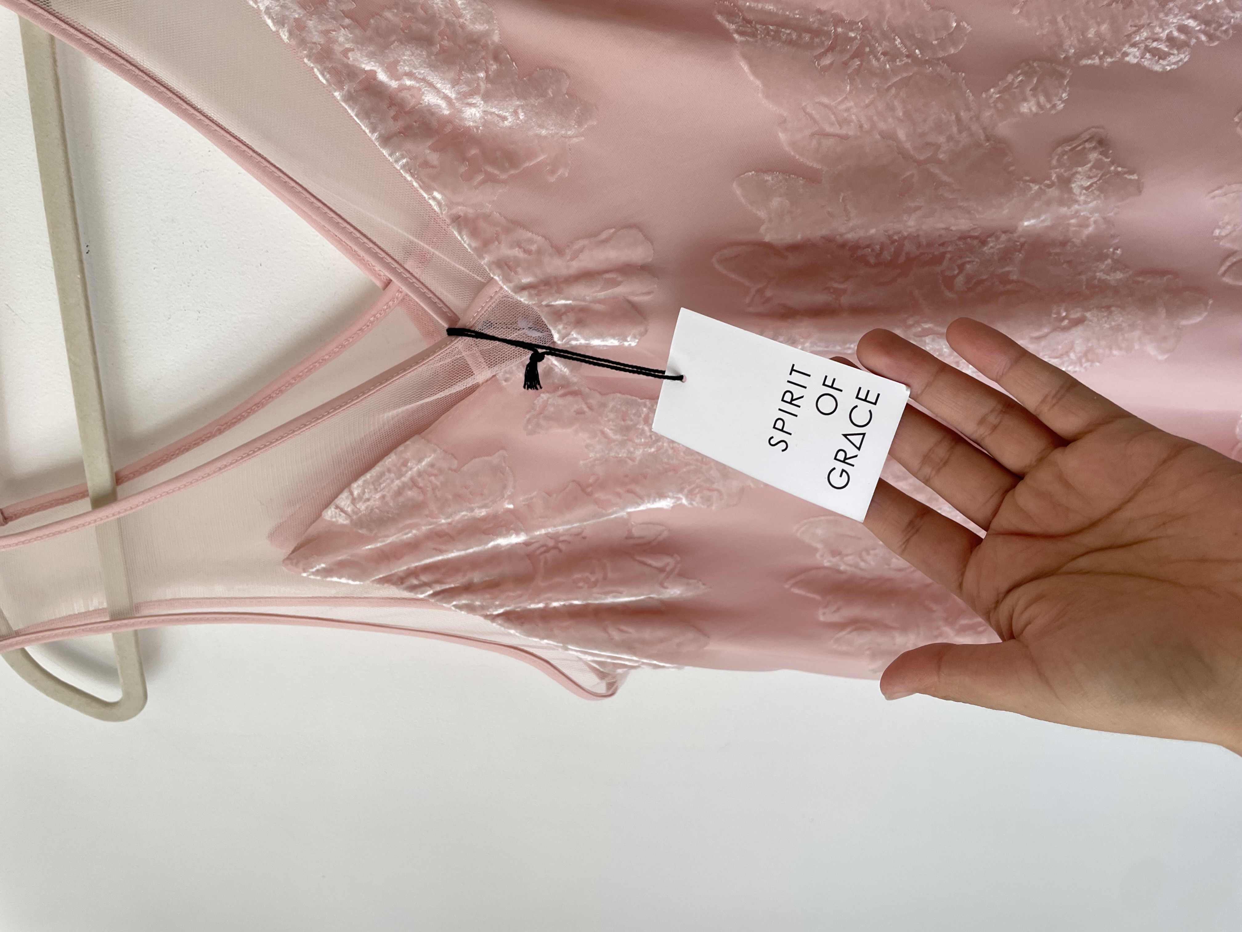 Vestido rosa. Talla: L 3