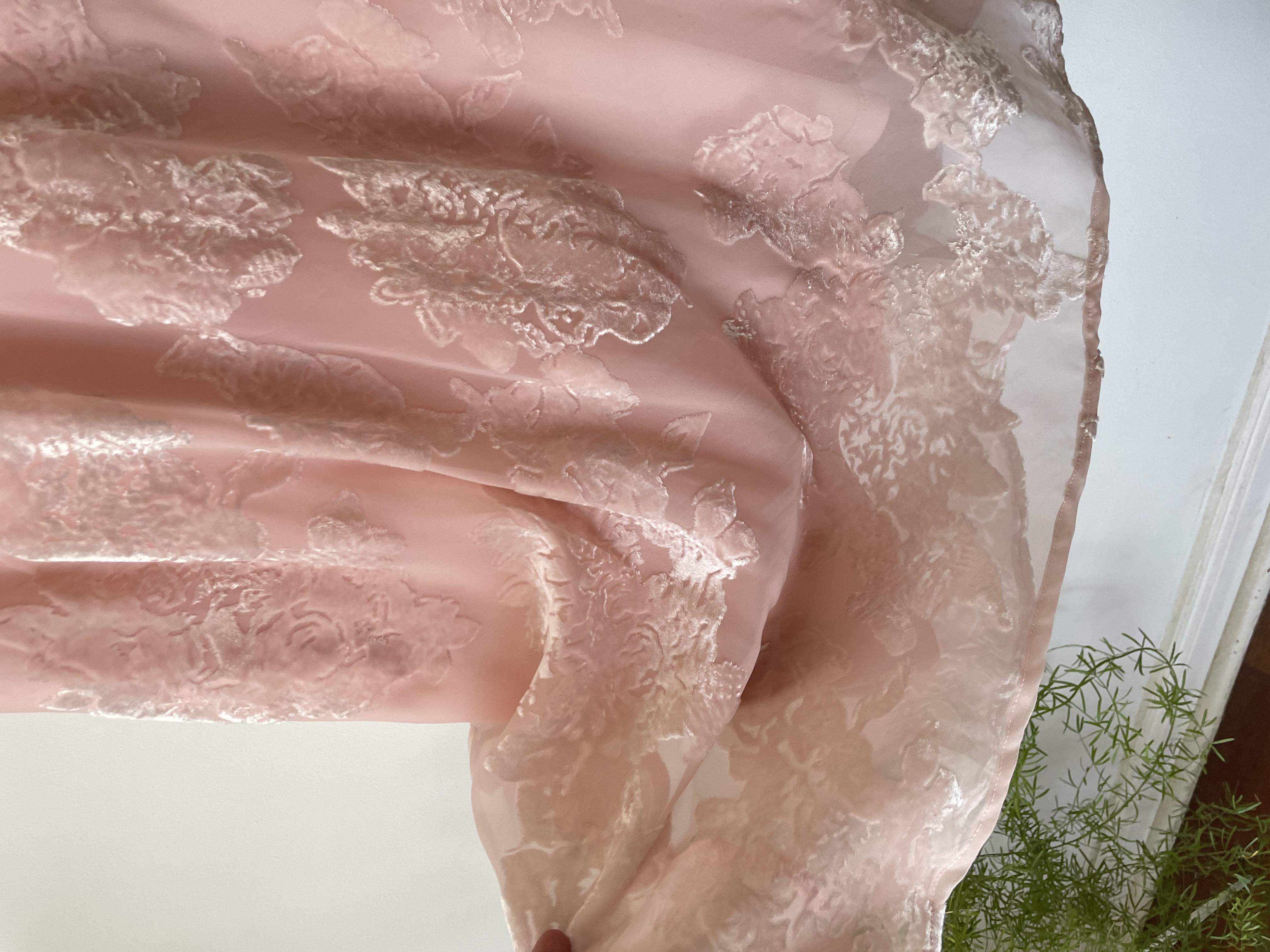 Vestido rosa. Talla: L 5