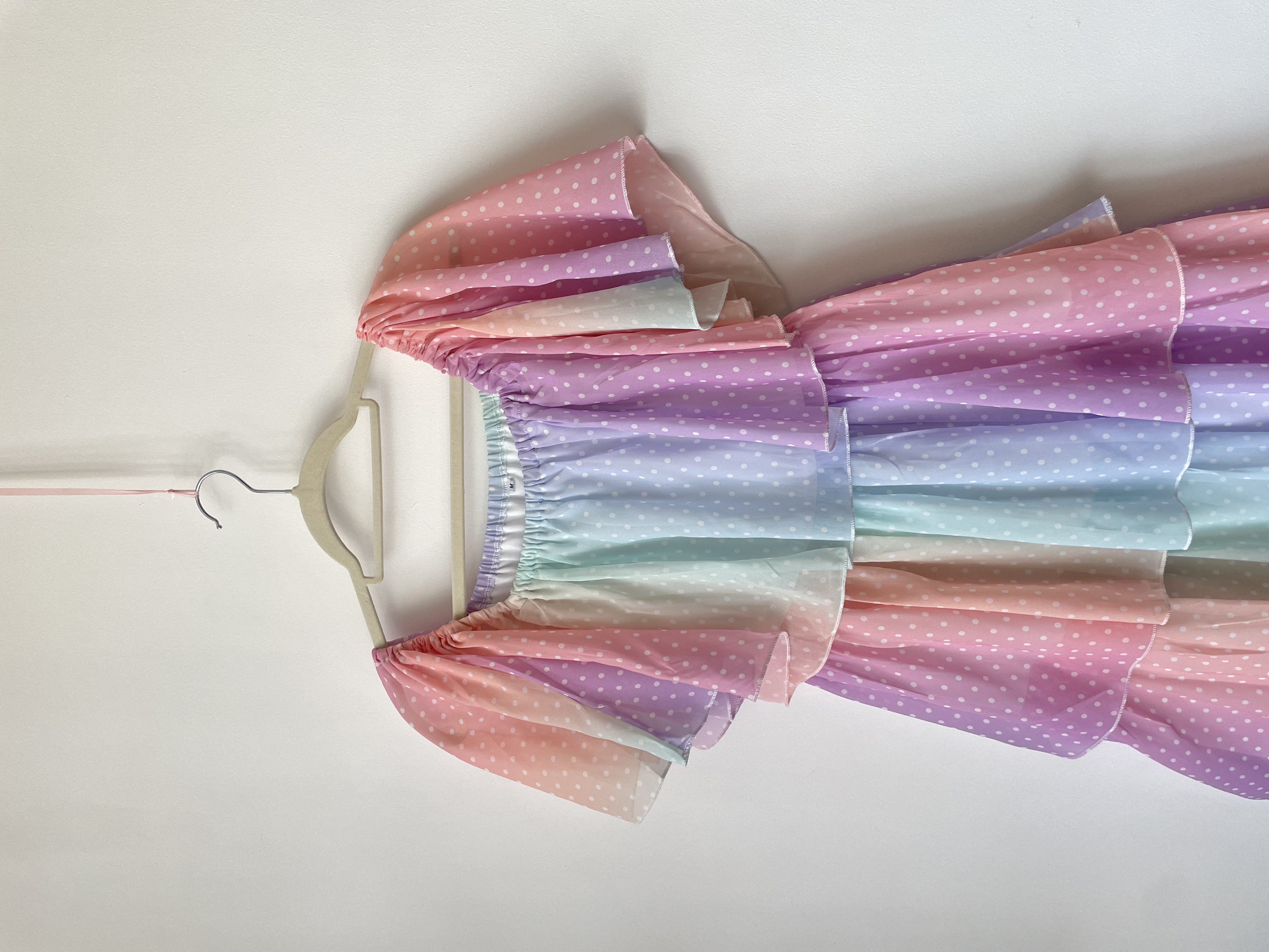 Vestido arcoíris. Talla: m 2