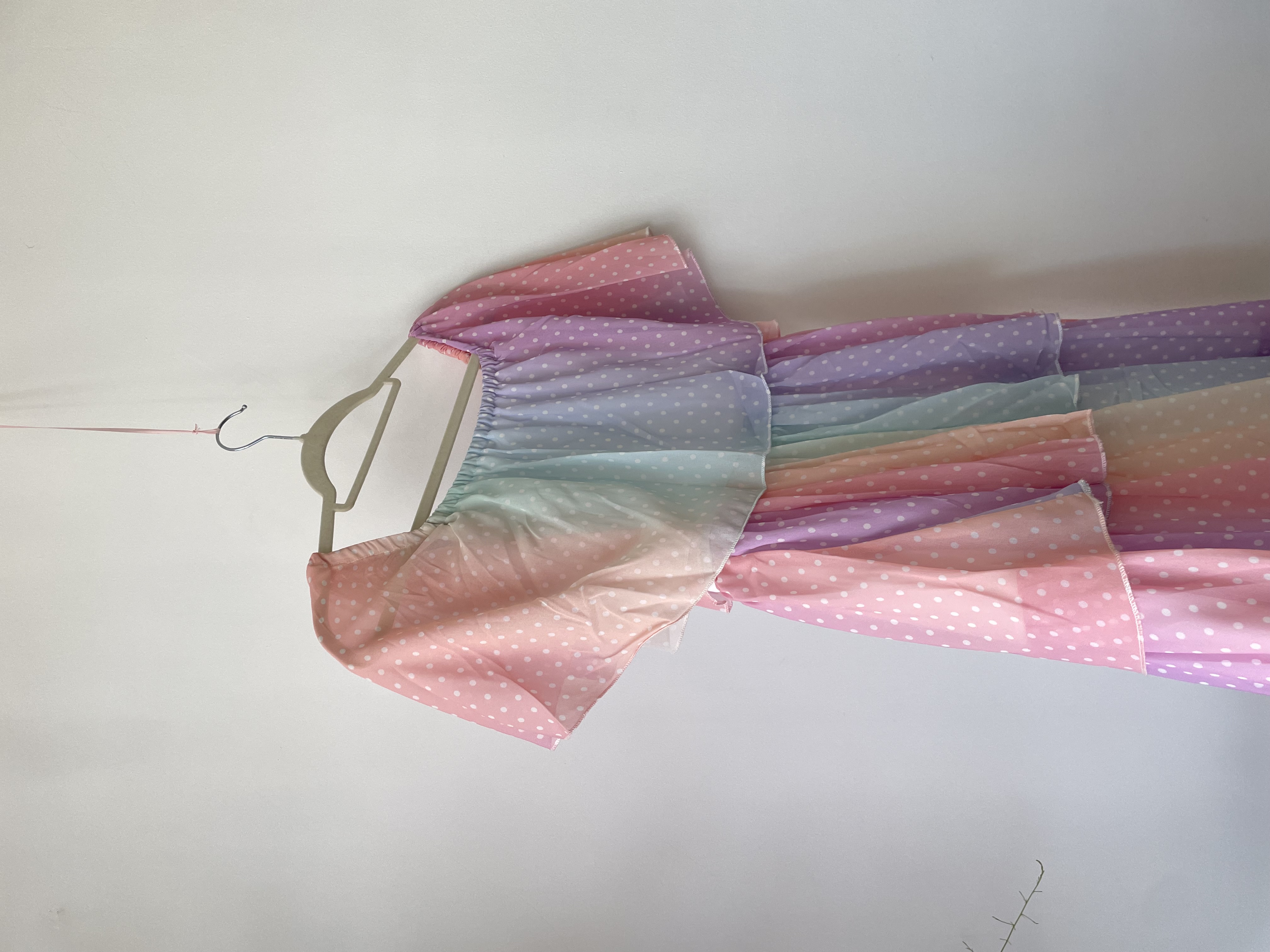 Vestido arcoíris. Talla: m 3