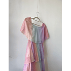 Vestido arcoíris. Talla: m 3
