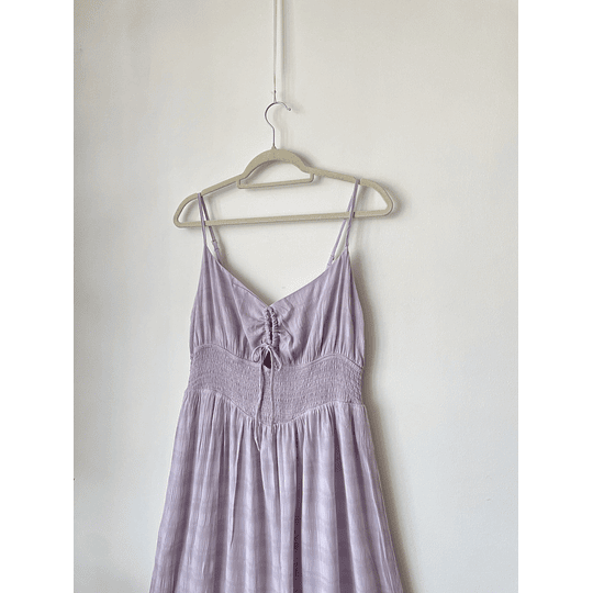 Vestido lila. Talla: XL