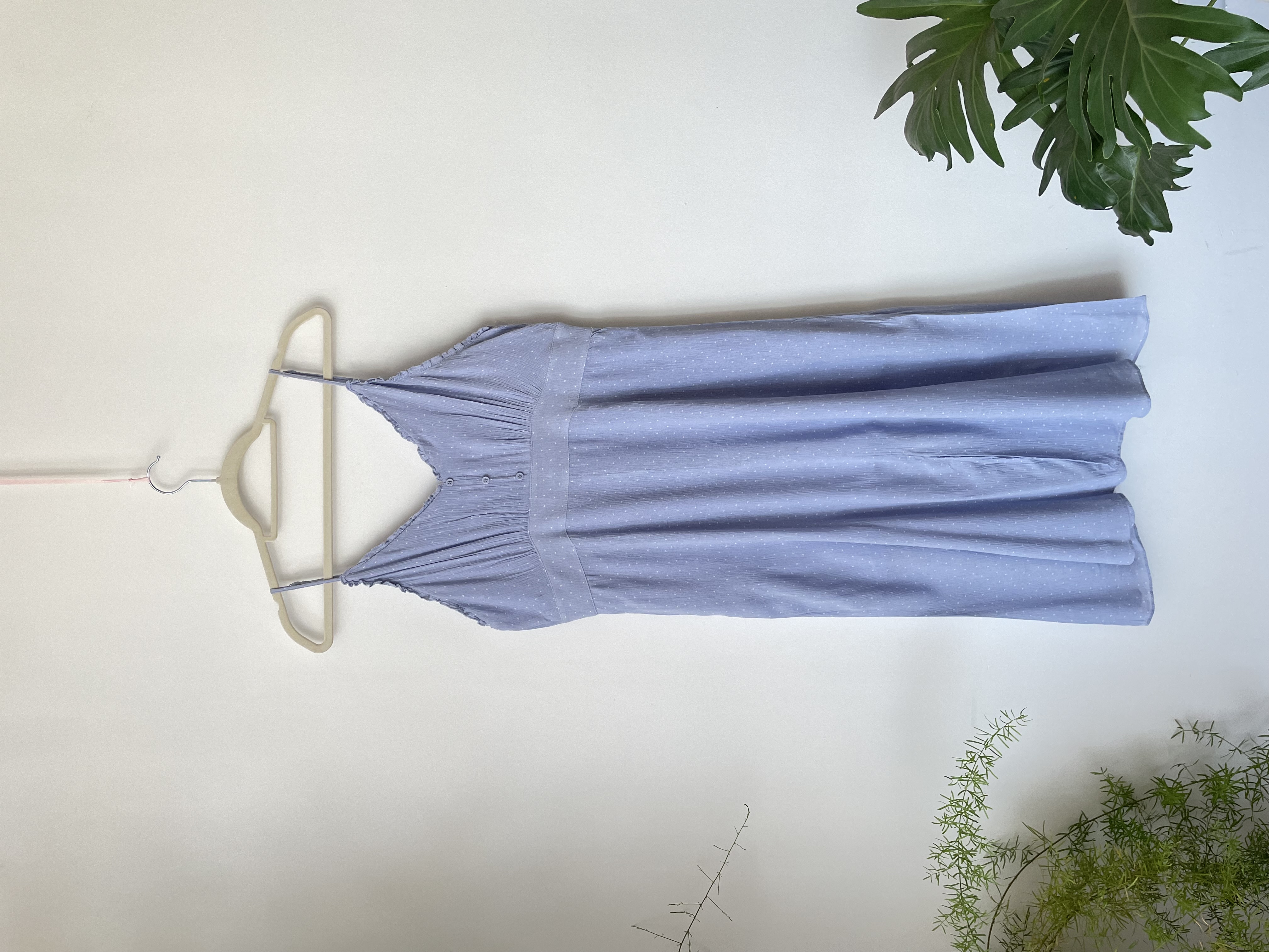 Vestido celeste. Talla: L chico (m/l) 1