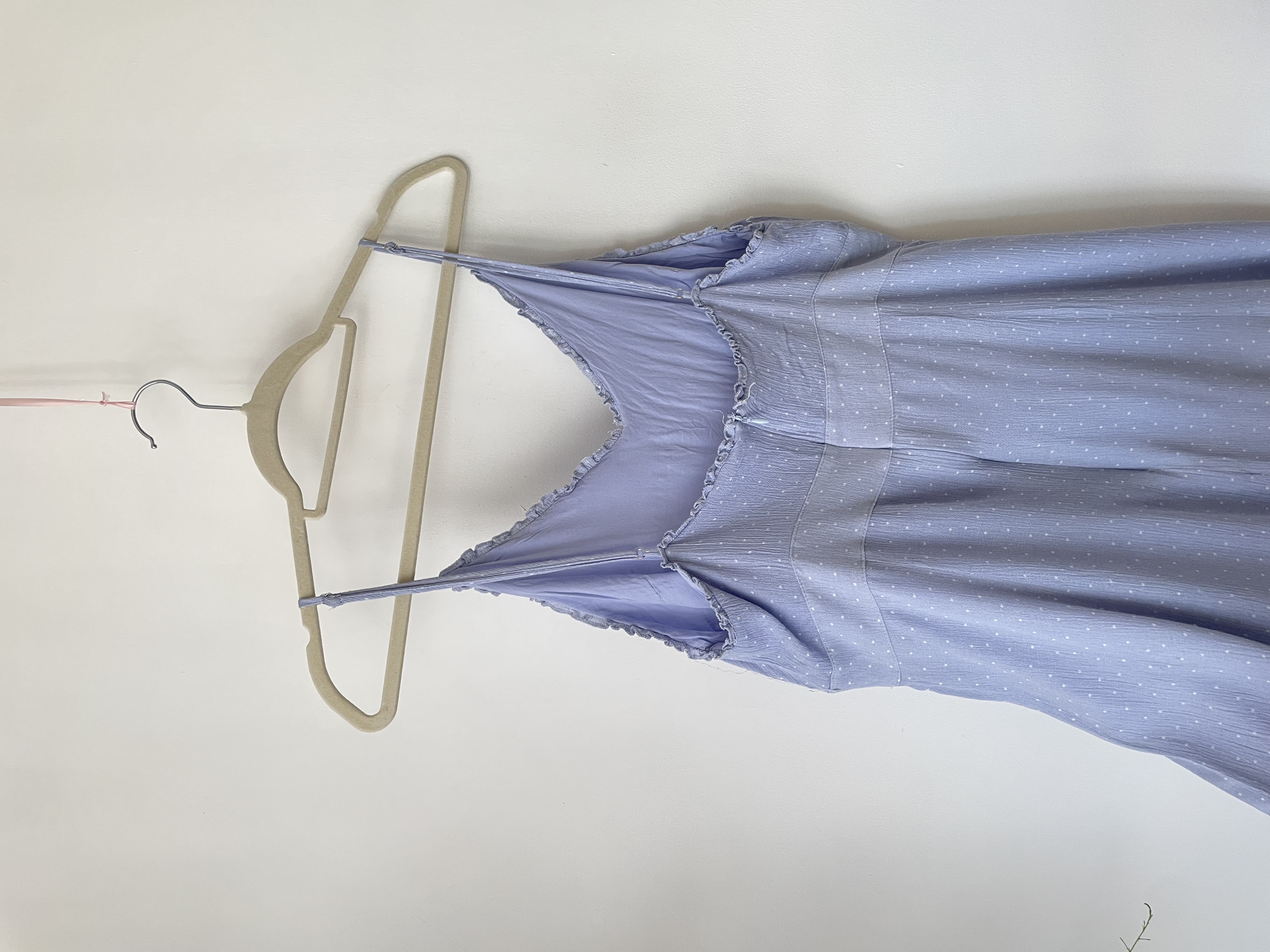 Vestido celeste. Talla: L chico (m/l) 2