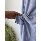 Vestido celeste. Talla: L chico (m/l) 4