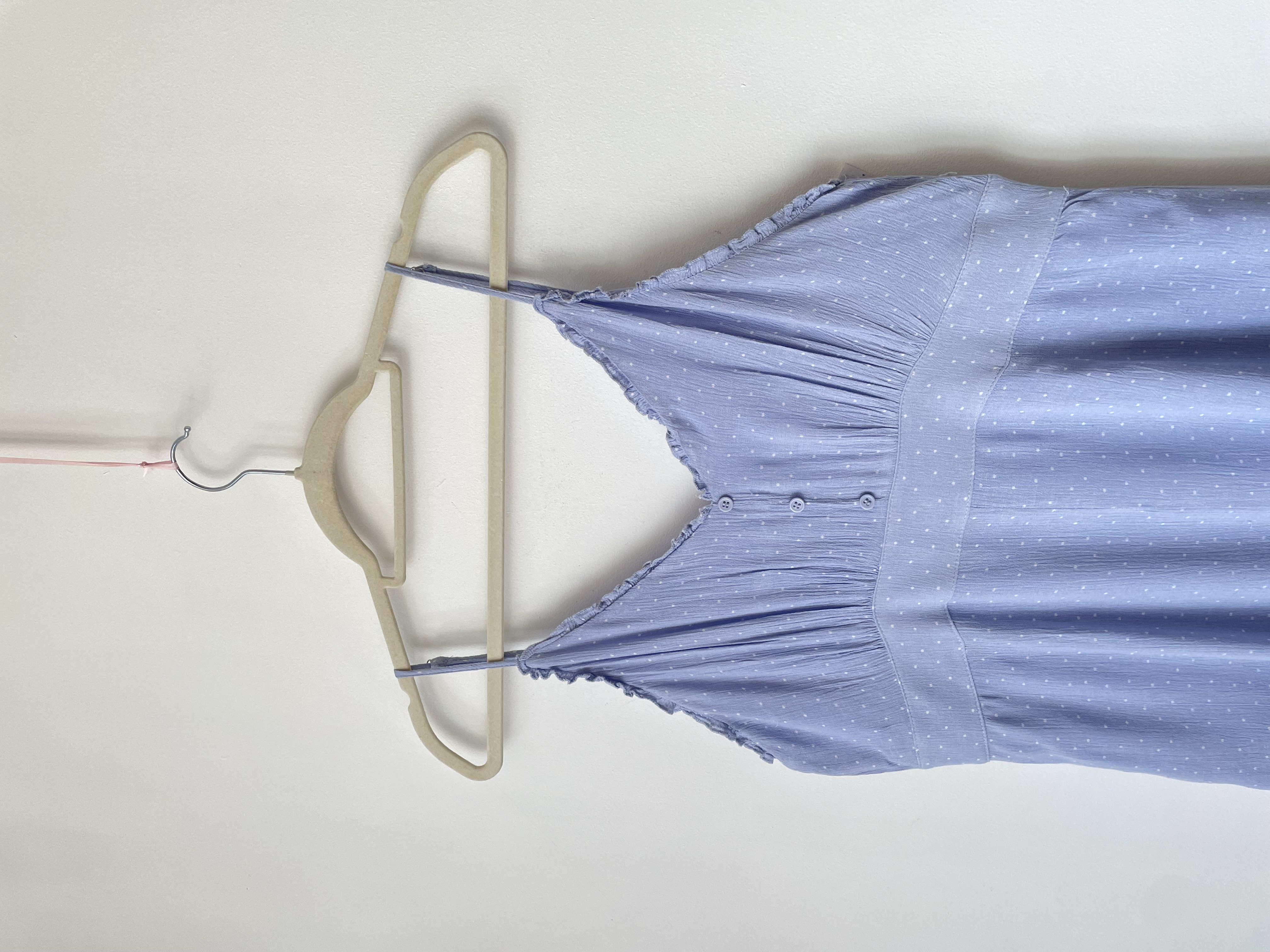 Vestido celeste. Talla: L chico (m/l) 5