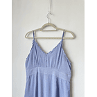 Vestido celeste. Talla: L chico (m/l) 5