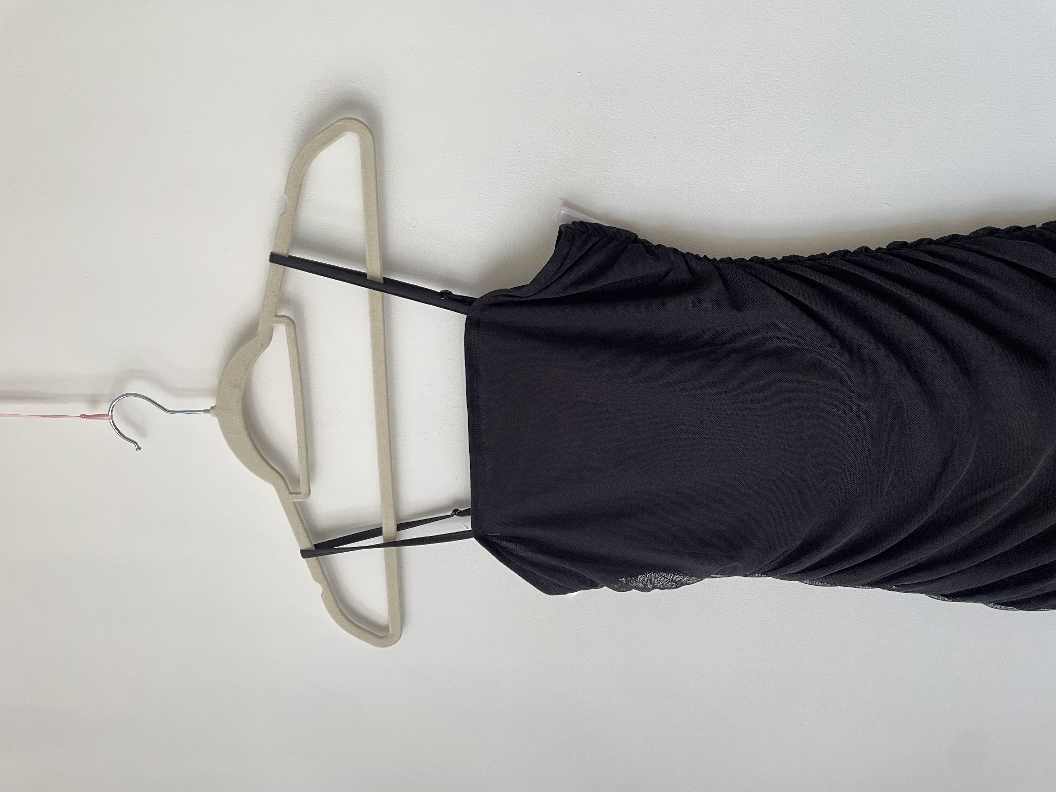 Vestido drapeado. Talla: S 2