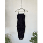 Vestido drapeado. Talla: S 1