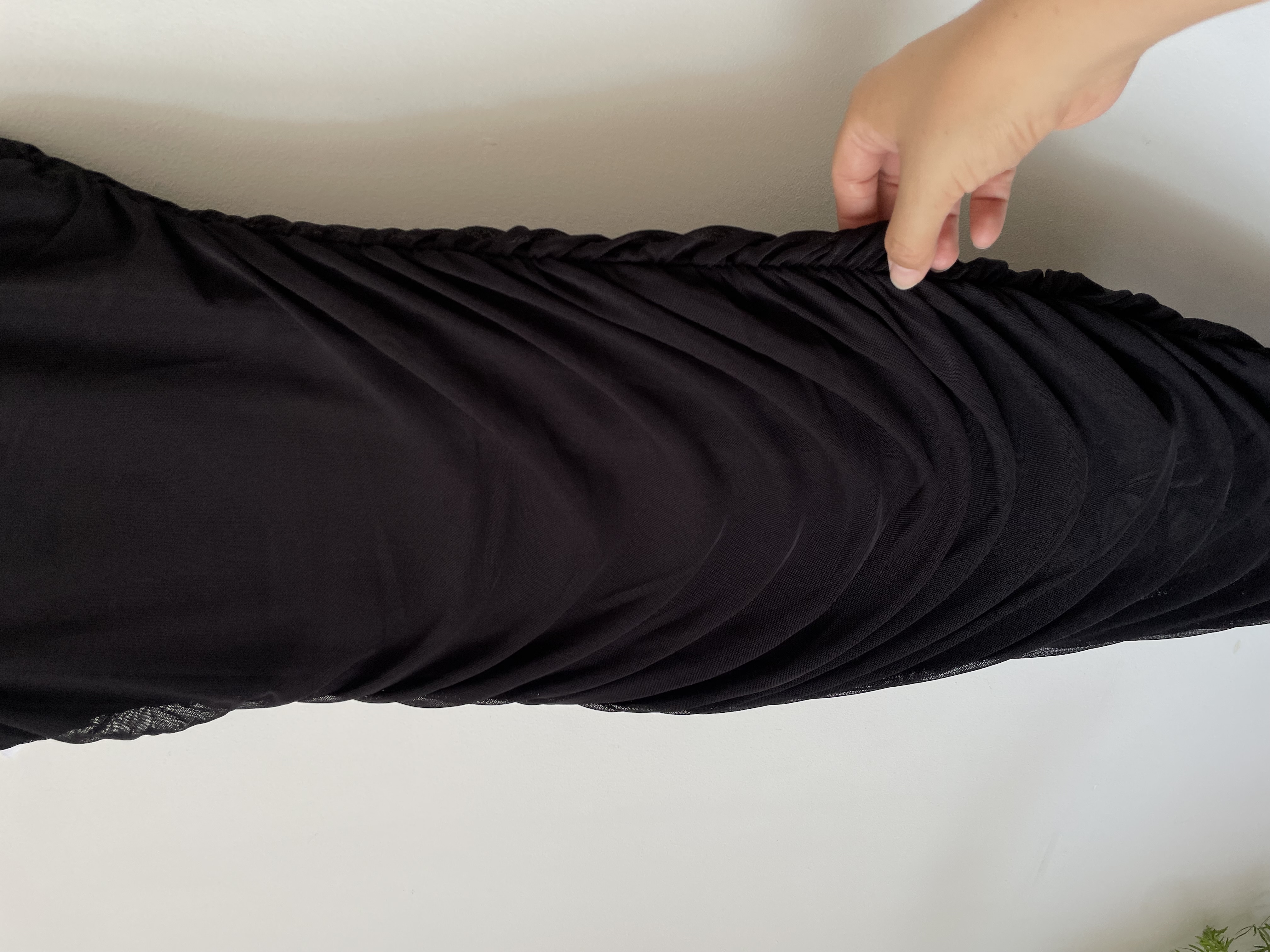 Vestido drapeado. Talla: S 4