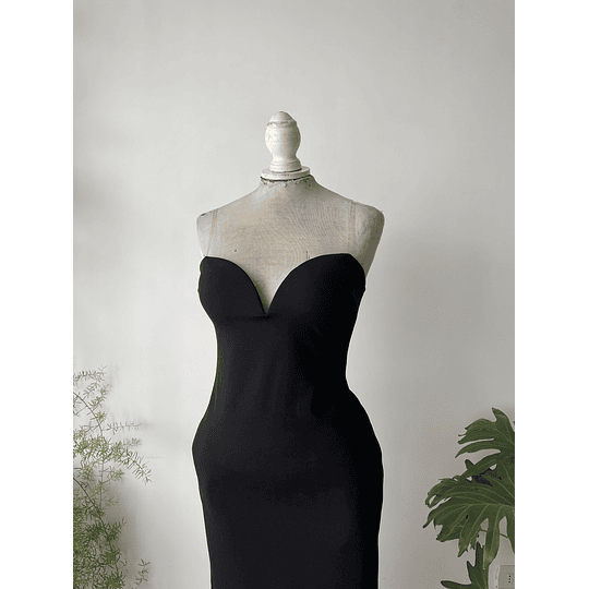 Vestido fiesta corazón. Talla: S