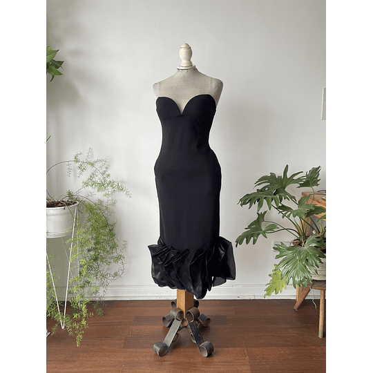 Vestido fiesta corazón. Talla: S