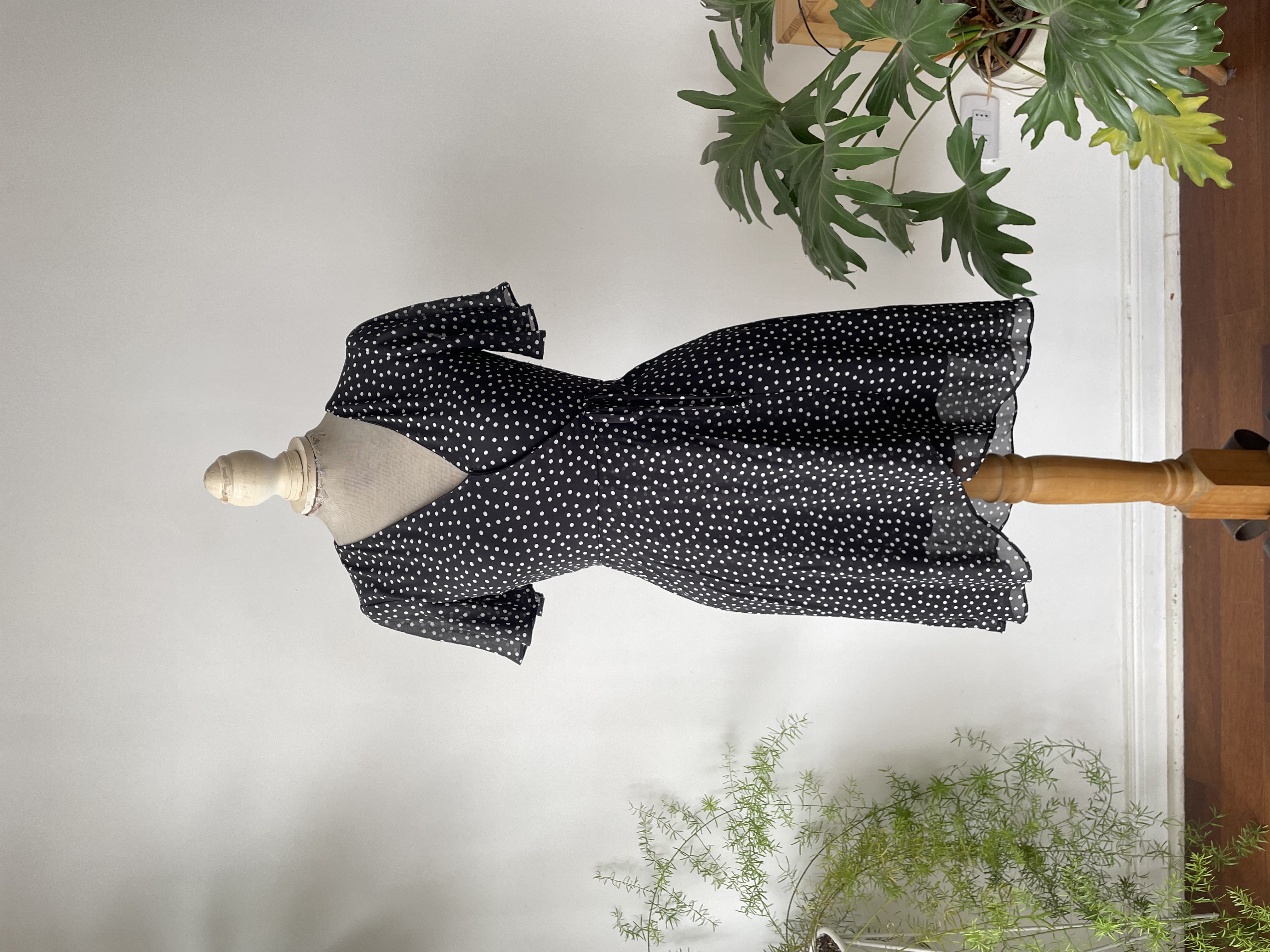 Vestido dot. Talla: S 1