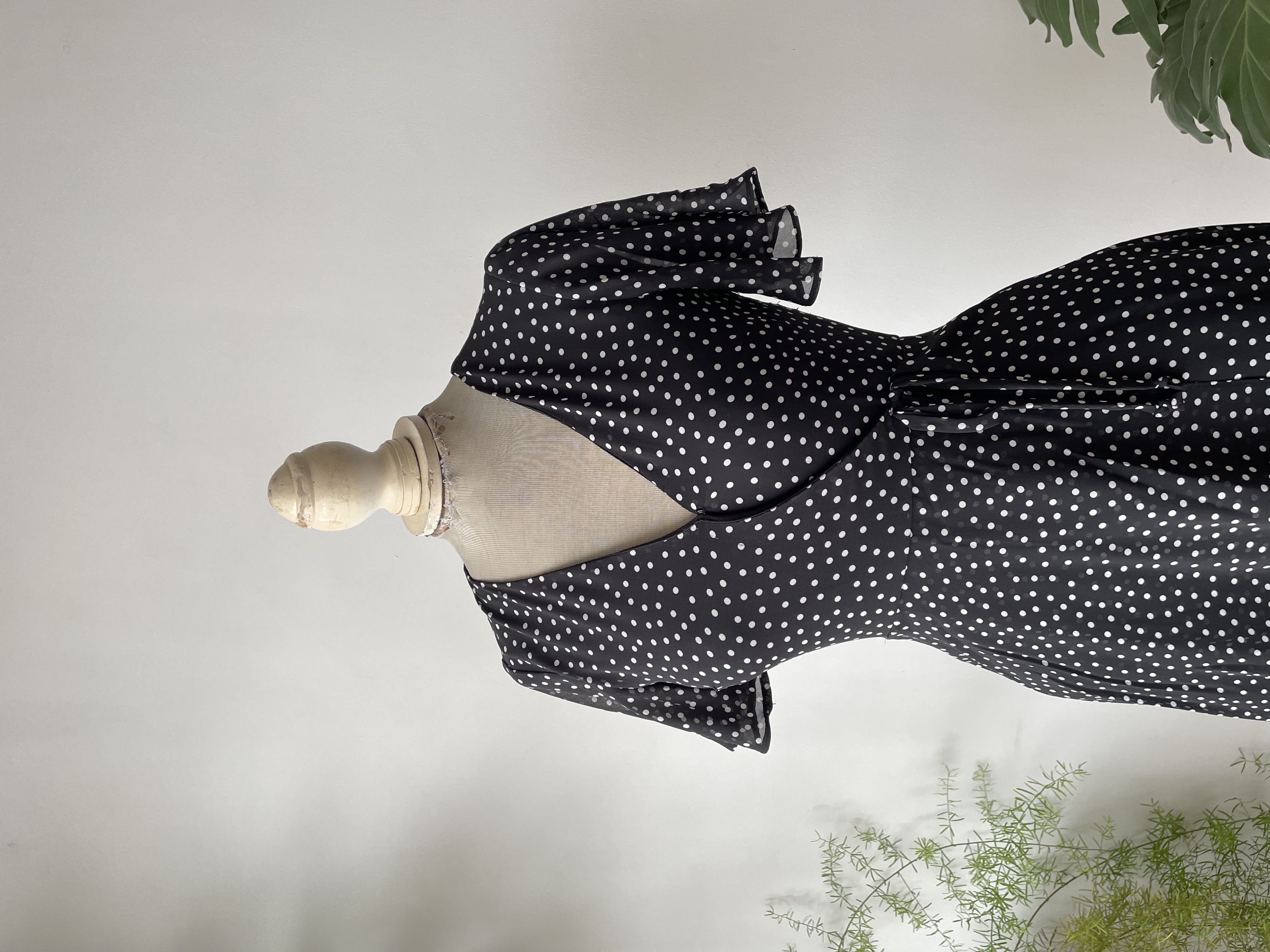 Vestido dot. Talla: S 2