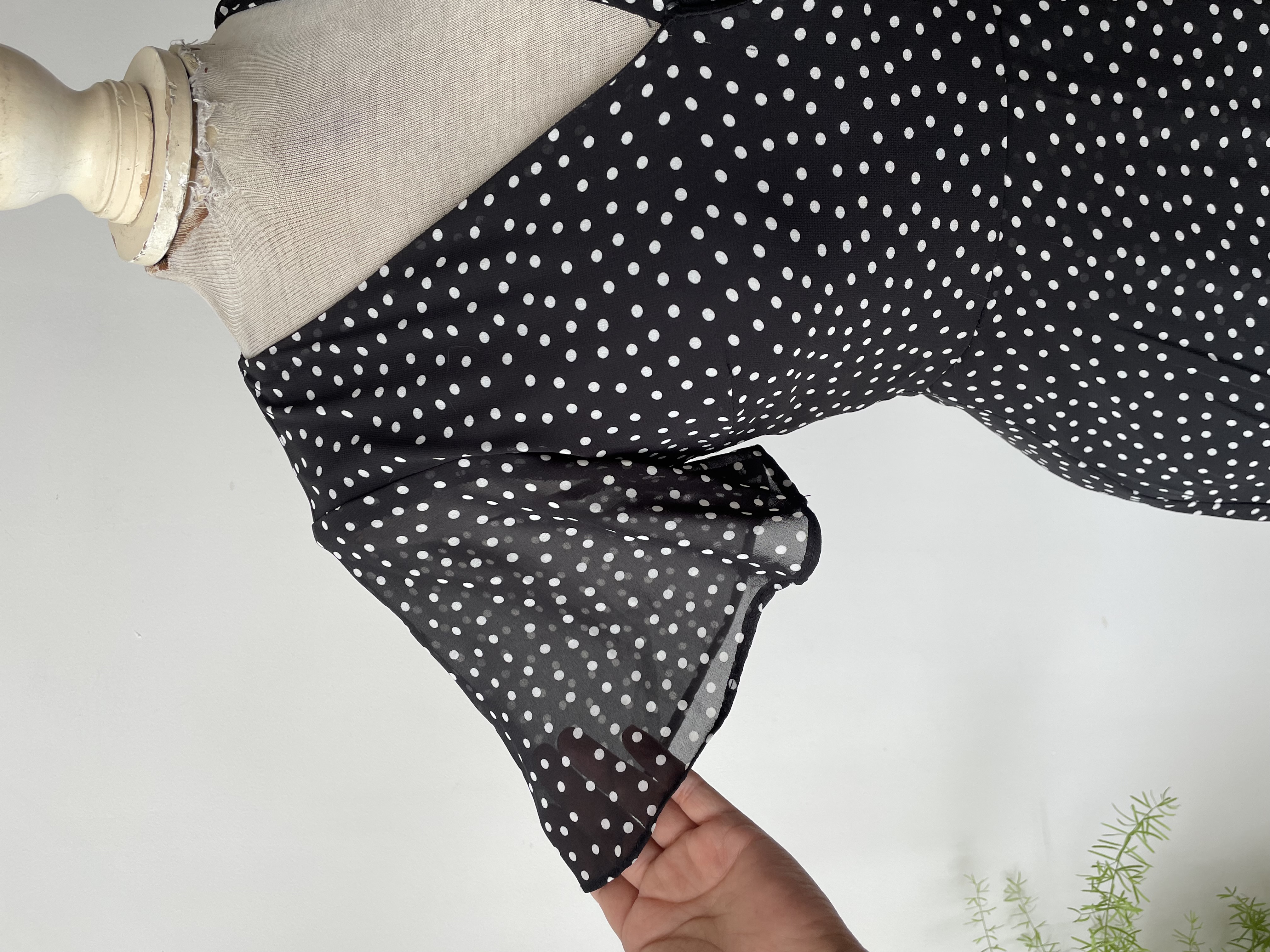 Vestido dot. Talla: S 4