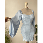 Vestido drapeado. Talla: XS 2