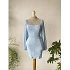 Vestido drapeado. Talla: XS 1