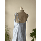 Vestido celeste. Talla: S 3