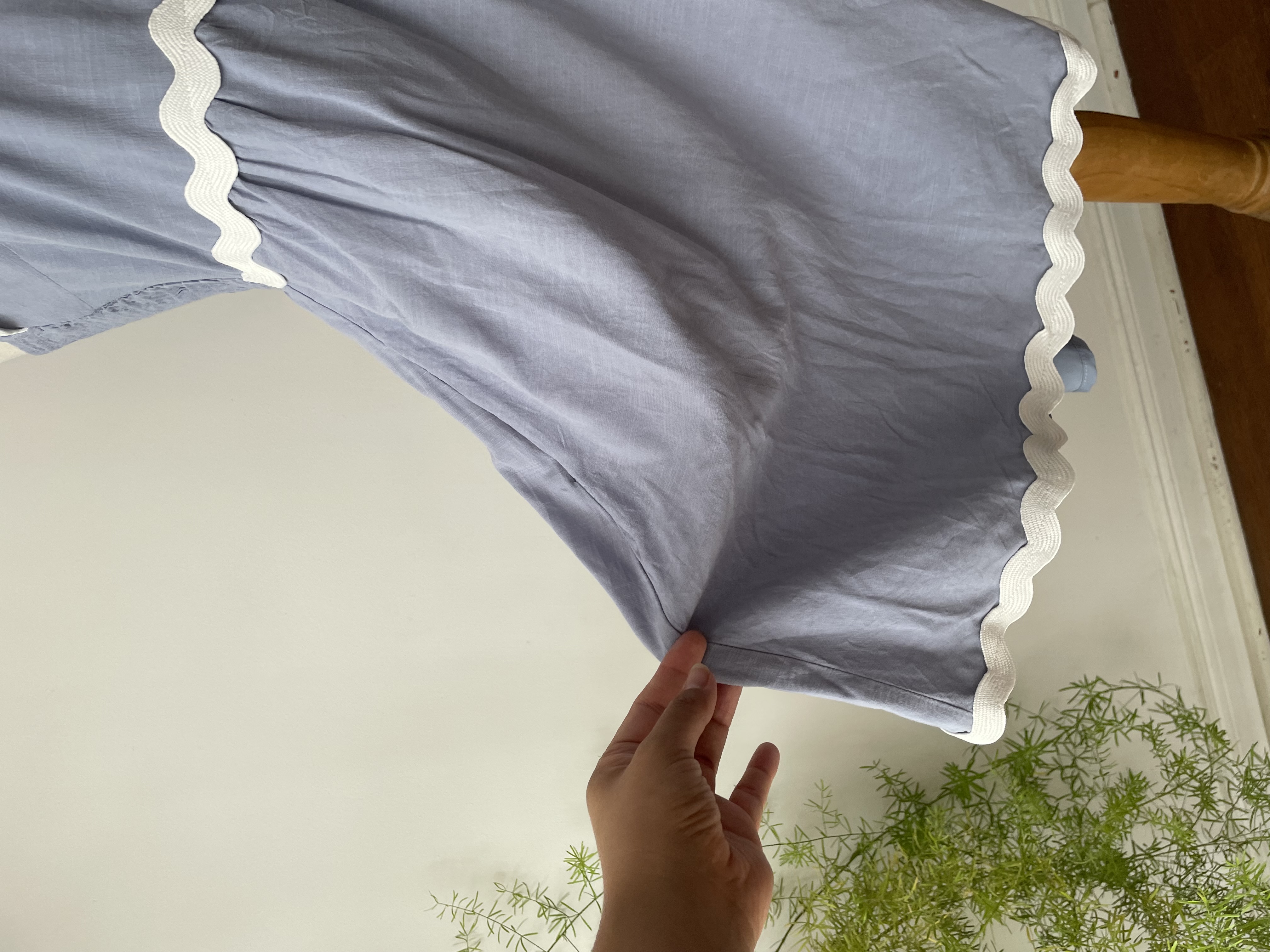 Vestido celeste. Talla: S elasticado 4