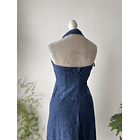 Vestido bordado. Talla:  8 (38) 5