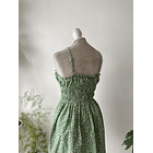 Vestido verde. Talla: S 4