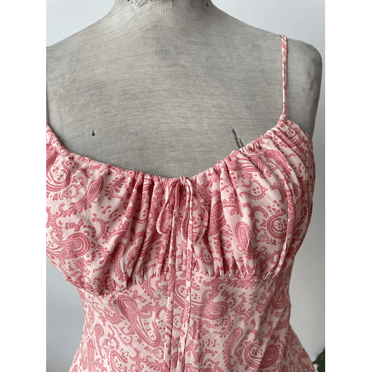 Vestido paisley. Talla: M