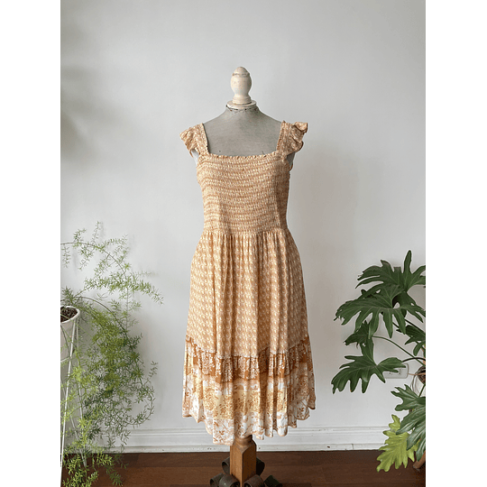 Vestido panal. Talla: L