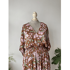 Vestido satén formas. Talla. M grande 2