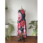 Vestido Floral. Talla: 8 (L) 1