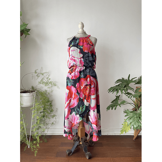 Vestido Floral. Talla: 8 (L)
