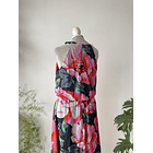 Vestido Floral. Talla: 8 (L) 6