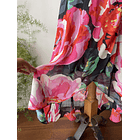 Vestido Floral. Talla: 8 (L) 4