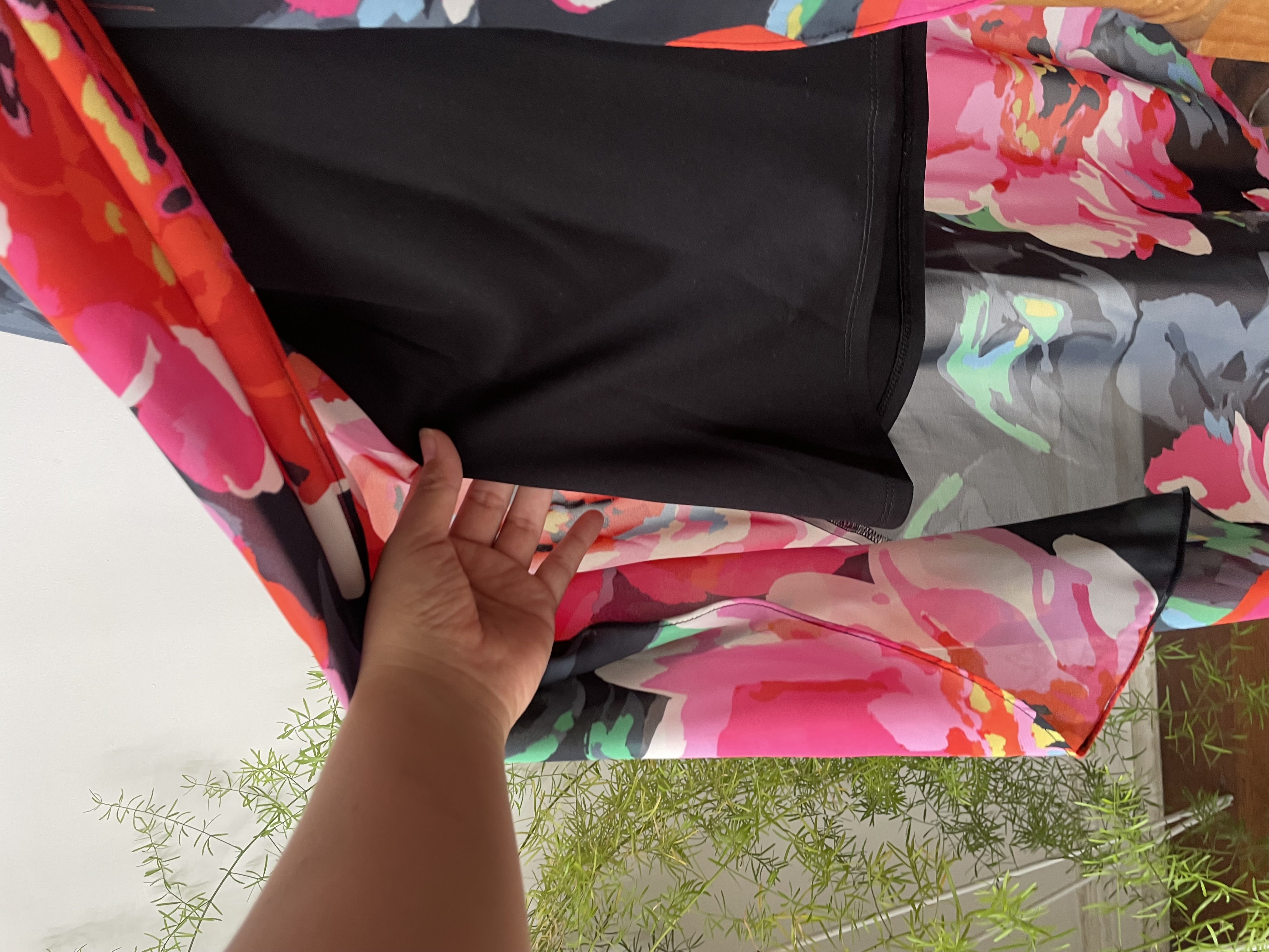 Vestido Floral. Talla: 8 (L) 5