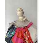 Vestido Floral. Talla: 8 (L) 2