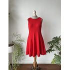 Vestido rojo. Talla: L 1