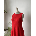 Vestido rojo. Talla: L 2
