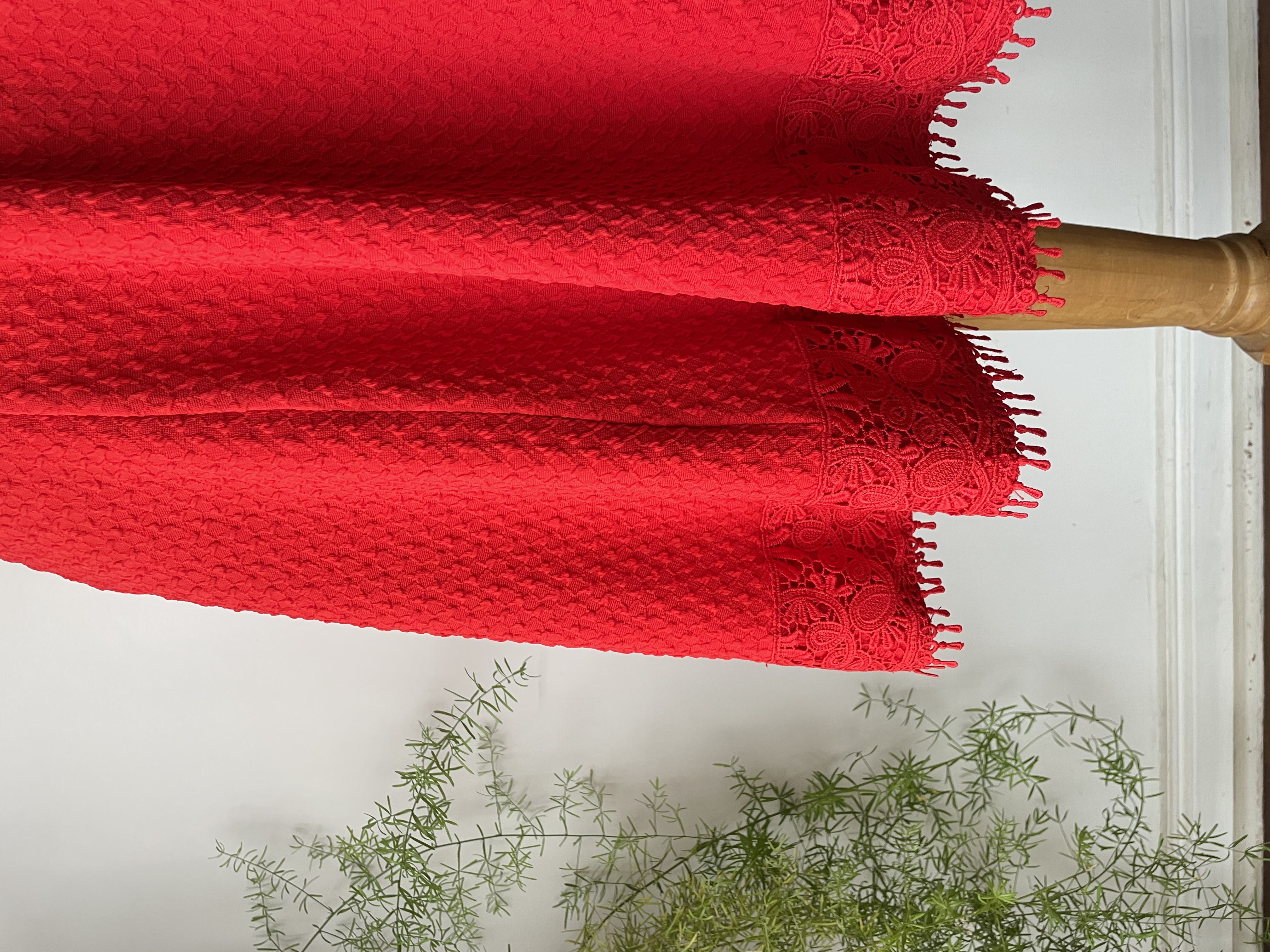 Vestido rojo. Talla: L 3