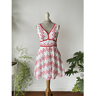 Vestido bordados. Talla: M (38) 1